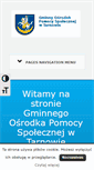 Mobile Screenshot of gops.gminatarnow.pl