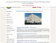 Tablet Screenshot of bip.gminatarnow.pl